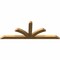 Ekena Millwork Richland Rough Sawn Timber Gable Bracket, Western Red Cedar, 108"W x 40"H x 4"D x 6"F, 9/12 Pitch GBW108X40X0406RIC00RWR - alternate 3